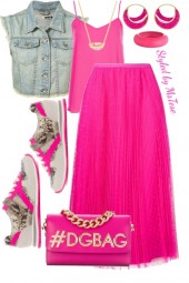 Hot Pink &amp; Casual Cute