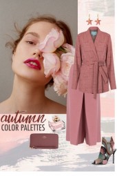 Autumn color palettes