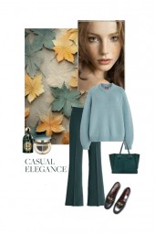 .Casual elegance