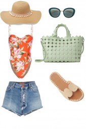 Greeny Summer Look 