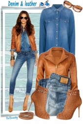 nr 982 - Denim &amp; leather