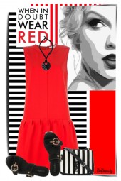 nr 1599 - Red-black-white