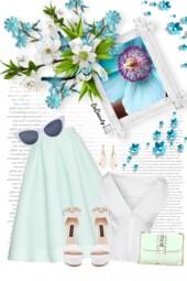 nr 2802 - White &amp; blue