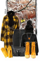 nr 4233 - February in black &amp; yellow