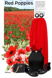 nr 5047 - Red poppies