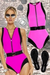 nr 5181 - Beach style: hot pink