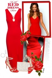 nr 5939 - Little red dress
