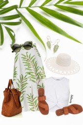 nr 7479 - Palm leaves inspiration