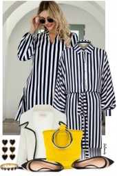 nr 7611 - Striped dress