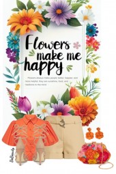 nr 9846 - Flowers make me happy