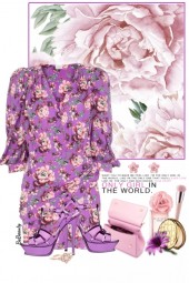 nr 9979 - Floral dress