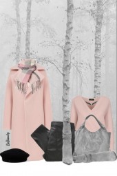 nr 10463 - Pink-gray-black