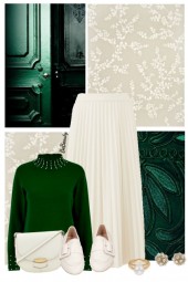 nr 10597 - Green &amp; white