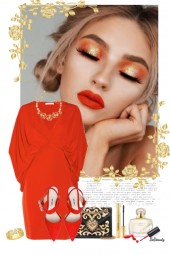 nr 10777 - Lady in red 