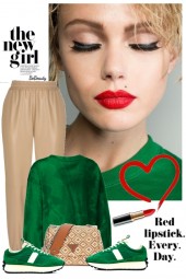 nr 11043 - Red lipstick 