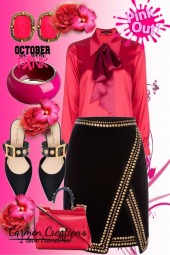 Journi Black and Pink Outfit