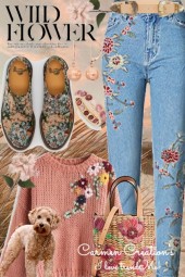 Journi's Wild Flower Winter Outfit