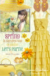 Journi Spring Lets Party Outdoors Outfit