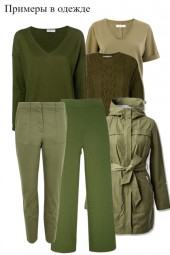 Winter olive, khaki