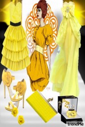 glamorous yellow