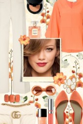 Spring Street Style 2023 - Cream &amp; Orange 