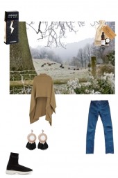 farm look with a bit of beauty and fashion