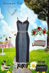 Summer Love: Denim Dress
