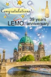 Happy 39th anniversary LEMO!
