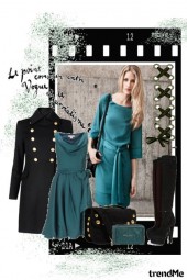 green dres