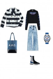 Sport chic blue