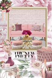 Pretty In Pinks: Monochrome Interior