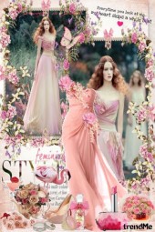 Style - feminine and romantic pinky