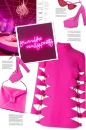 #144 ▲ Neon pink