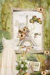 sage &amp; cream Paris Dream