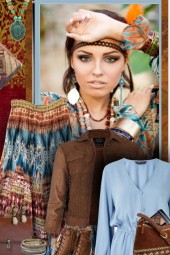 Boho blues &amp; browns