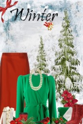 red &amp; green Christmas