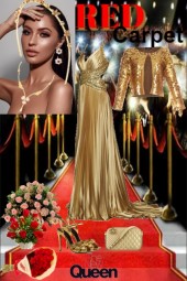 Red Carpet in Gold