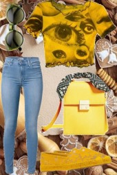 Yellow and Jeans