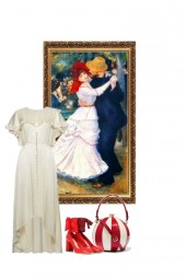 Le Bal a Bougival .Renoir