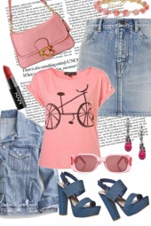 Pink Denim