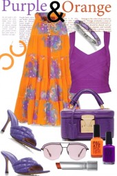 Purple &amp; Orange