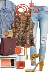 Jeans and Coral