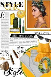 Yellow and Green look