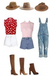 Country girl concept