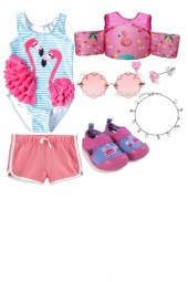 Flamingo swimwear