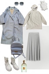 casual grey/blue