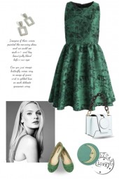 Green dress