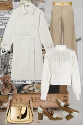 White trench