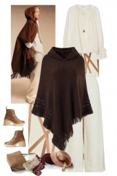 Brown cape