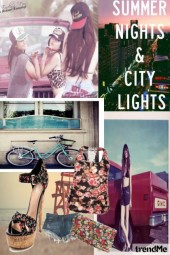 Summer nights and city lights^^